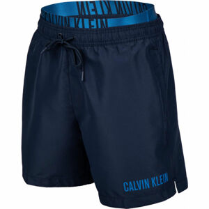 Calvin Klein MEDIUM DOUBLE WB tmavě modrá S - Pánské šortky do vody