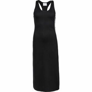 Calvin Klein LONG DRESS Dámské šaty, černá, velikost S