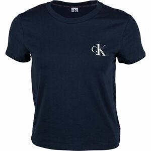 Calvin Klein S/S CREW NECK černá S - Dámské tričko