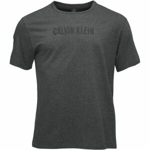 Calvin Klein S/S CREW NECK Pánské triko, tmavě šedá, veľkosť XL