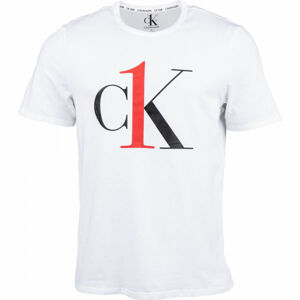 Calvin Klein S/S CREW NECK Pánské tričko, bílá, velikost L