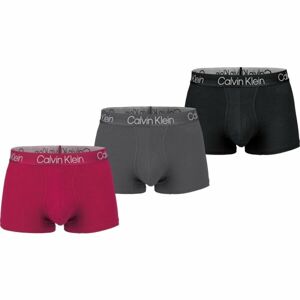 Calvin Klein TRUNK 3PK Pánské boxerky, červená, velikost L