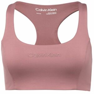 Calvin Klein WO - Sports Bra Medium Support Dámská sportovní podprsenka, růžová, veľkosť S