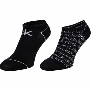 Calvin Klein 2PK REPEAT LOGO  UNI - Dámské ponožky