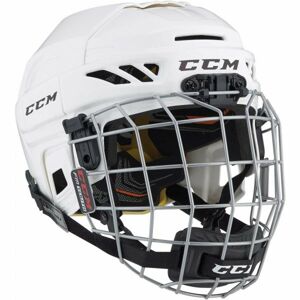 CCM FITLITE 3DS COMBO YT bílá NS - Dětská hokejová helma