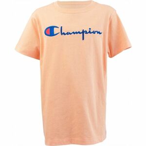 Champion CREWNECK T-SHIRT Dámské triko, Lososová,Modrá,Červená, velikost
