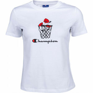Champion CREWNECK CROPTOP bílá XS - Dámské tričko