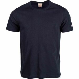 Champion CREWNECK T-SHIRT Pánské triko, Tmavě modrá,Bílá, velikost