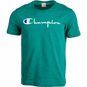 Champion CREWNECK T-SHIRT zelená XL - Pánské tričko