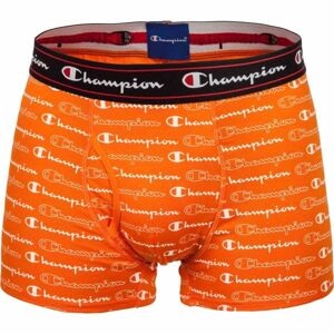 Champion BOXER CHAMPION ROCHESTER oranžová L - Pánské boxerky
