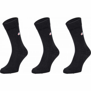 Champion CREW MEN CITY SOCKS X3 Pánské ponožky, Černá,Bílá, velikost 43-46