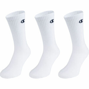 Champion CREW SOCKS LEGACY X3 Unisexové ponožky, bílá, velikost