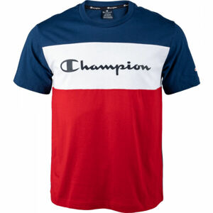 Champion CREWNECK T-SHIRT Pánské tričko, červená, velikost S