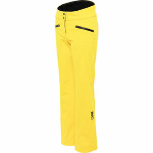 Colmar LADIES PANT Dámské lyžařské softshellové kalhoty, žlutá, velikost 38
