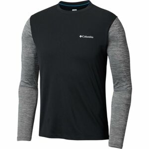 Columbia ZERO RULES LS SHRT M černá S - Pánské sportovní tričko