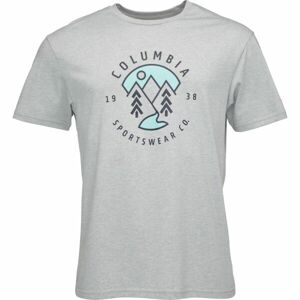 Columbia M RAPID RIDGE GRAPHIC TEE Pánské triko, šedá, velikost