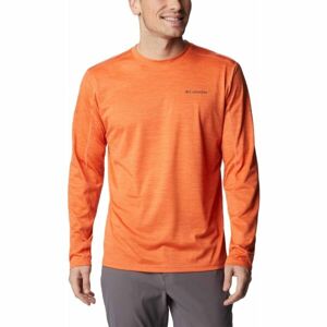 Columbia ALPINE CHILL ZERO LS Pánské funkční tričko, oranžová, velikost S