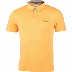 Columbia NELSON POINT POLO Pánské polo triko, oranžová, veľkosť XL