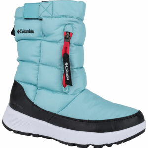 Columbia PANINARO OMNI-HEAT Dámské vysoké zimní boty, světle modrá, velikost 39.5
