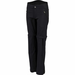 Columbia PASSO ALTO CONVERTIBLE PANT Odepínatelné dámské kalhoty, Černá,Bílá, velikost 6