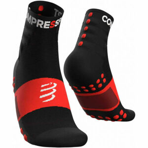 Compressport TRAINING SOCKS 2-PACK Sportovní ponožky, černá, veľkosť 39-41