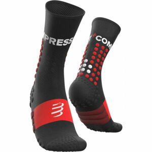 Compressport ULTRA TRAIL SOCKS Běžecké ponožky, černá, velikost