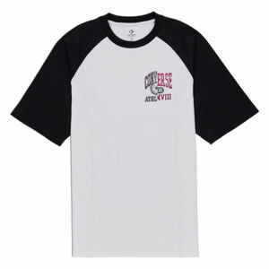 Converse ICON REMIX RAGLAN TEE bílá XL - Pánské tričko