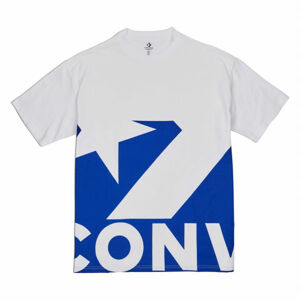 Converse STAR CHEVRON ICON REMIX TEE Pánské tričko, bílá, velikost L