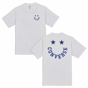 Converse STAR GRAPHIC TEE Pánské triko, bílá, velikost M