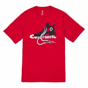 Converse ART TEE 3 červená XL - Pánské triko
