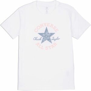 Converse CHUCK PATCH INFILL TEE Dámské tričko, lososová, velikost
