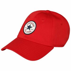 Converse CHUCK TAYLOR ALL STAR PATCH BASEBALL HAT Kšiltovka, červená, velikost