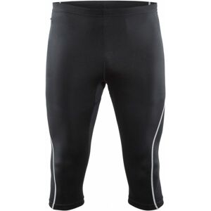 Craft MIND 3/4 KALHOTY M černá S - Pánské běžecké kalhoty pod kolena