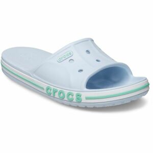 Crocs BAYABAND SLIDE Unisex pantofle, světle modrá, veľkosť 39/40