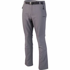 Crossroad ALBERT šedá XL - Pánské softshellové kalhoty