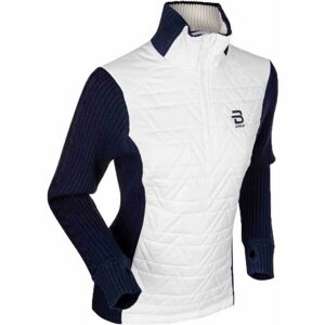 Daehlie HALF ZIP COMFY Dámský sportovní svetr, bílá, velikost