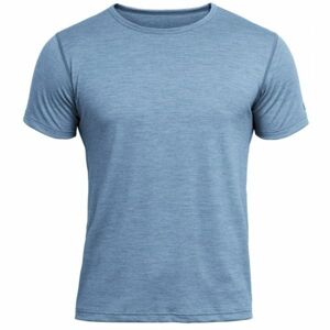 Devold BREEZE T-SHIRT M Pánské vlněné triko, modrá, velikost L