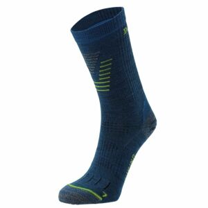 Devold HIKING MERINO LIGHT SOCK Vysoké vlněné ponožky, modrá, velikost 41-43