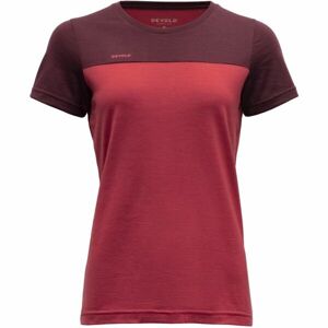 Devold NORANG MERINO 150 TEE Dámské triko, červená, velikost XS