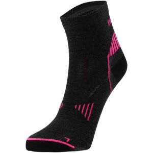 Devold RUNNING MERINO ANKLE SOCK Sportovní vlněné ponožky, černá, velikost 38-40