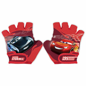 Disney CARS III Dětské rukavice na kolo, červená, veľkosť 4-6