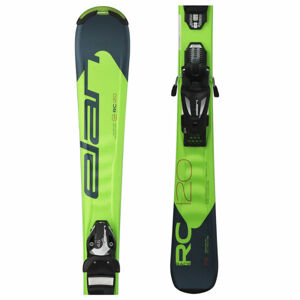 Elan RC RACE QS + EL 7.5 GW Juniorské sjezdové lyže, světle zelená, veľkosť 150