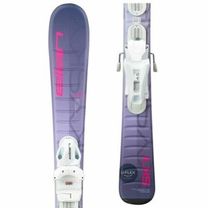 Elan SKY JRS + EL 4.5 GW Juniorské sjezdové lyže, fialová, velikost