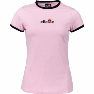 ELLESSE CARDI TEE Dámské tričko, Růžová,Černá, velikost S