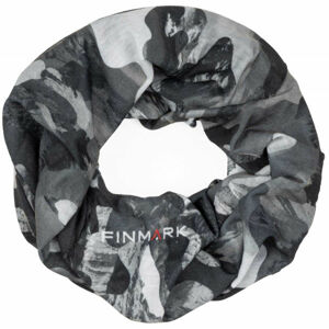 Finmark FS-007 Multifunkční šátek, tmavě šedá, velikost UNI