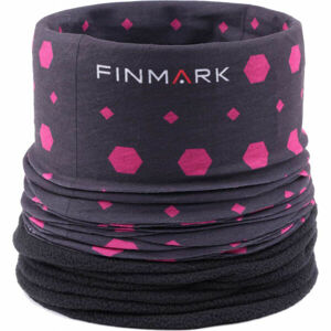 Finmark FSW-129 Černá UNI - Dětský multifunkční šátek