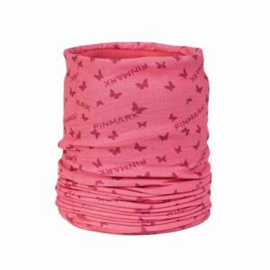 Finmark Dětský multifunkční šátek s fleecem Dětský multifunkční šátek, mix, velikost UNI