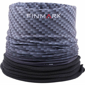 Finmark FSW-103 Multifunkční šátek, Černá,Šedá, velikost