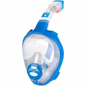 Finnsub LOOK Celoobličejová šnorchlovací maska, modrá, veľkosť L/XL