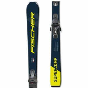 Fischer RC4 SUPERCOMP + RS 9 GW SLR Sjezdové lyže, tmavě modrá, veľkosť 160